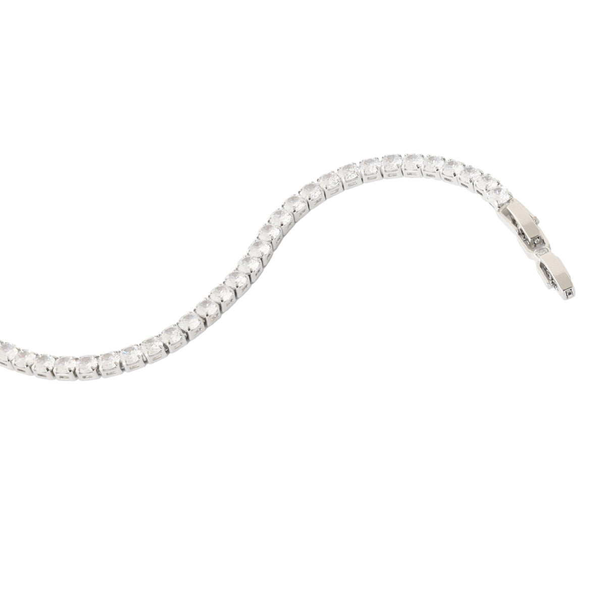 Stella LunaAurora Plated Tennis Bracelet with Zirconia Studs