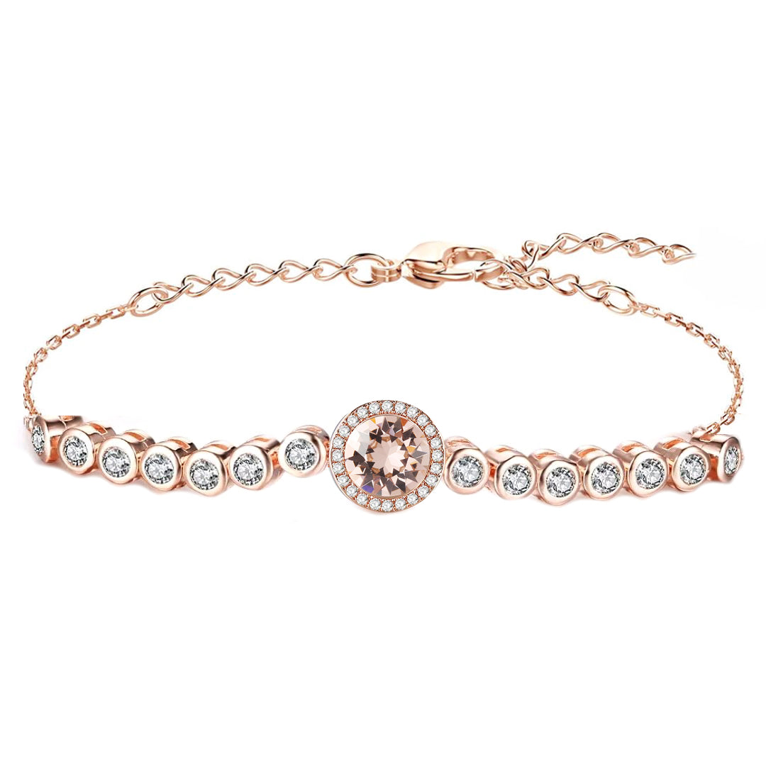 Emma Bracelet Rosegold Plated