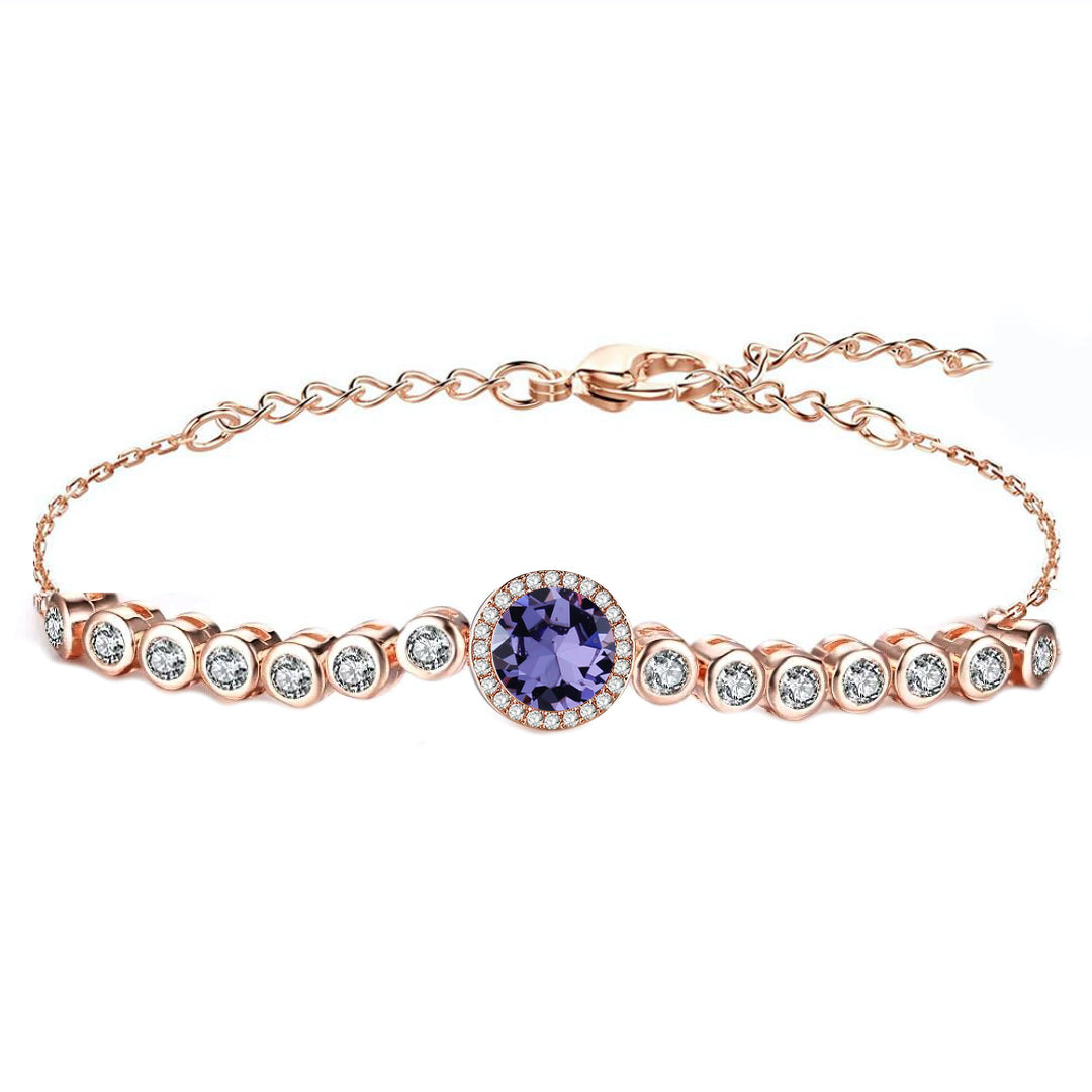 Emma Bracelet Rosegold Plated