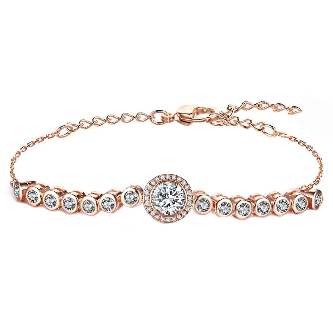 Emma Bracelet Rosegold Plated