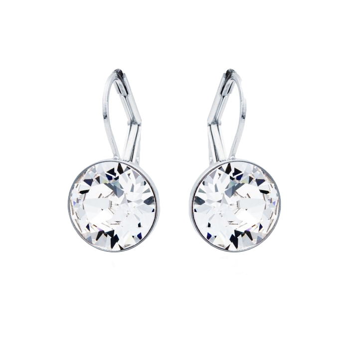 Miki Hoop Earring-Clear