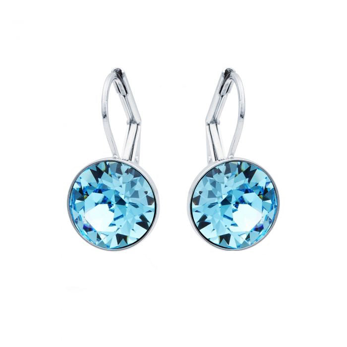 Miki Hoop Earring-Aquamarine